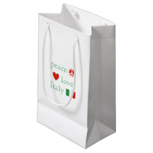 Peace Love Italy Gift Bag