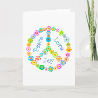 Peace Love Joy Card