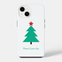 Peace Love Joy Christmas Tree Customisable