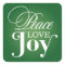 PEACE LOVE JOY | HOLIDAY ENVELOPE SEAL