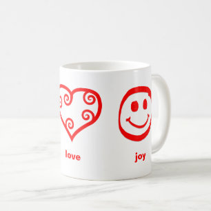 Peace Love Joy - Mug