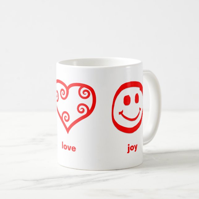 Peace Love Joy - Mug (Front Right)