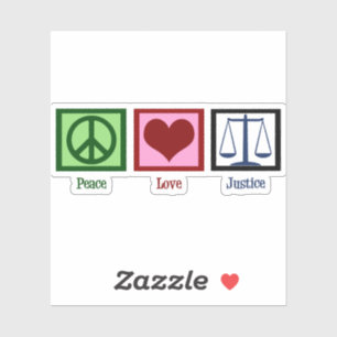 Peace Love Justice