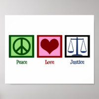 Peace Love Justice