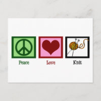 Peace Love & Knitting