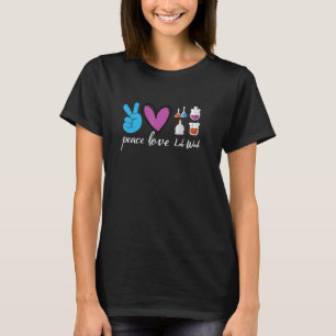 Peace Love Lab Week 2022 Laboratory Tech Technolog T-Shirt