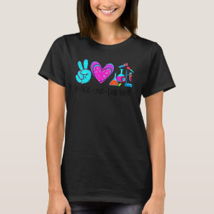 Peace Love Lab Week 2022 Medical Laboratory Scient T-Shirt