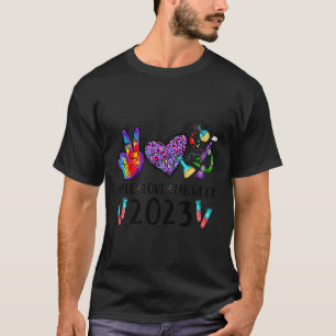 Peace Love Lab Week 2023 Medical Laboratory Techno T-Shirt