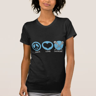 Peace Love Lacrosse T-Shirt