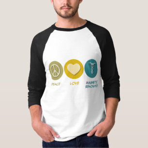 Peace Love Magnetic Resonance T-Shirt