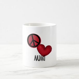 Peace Love Mimi Coffee Mug