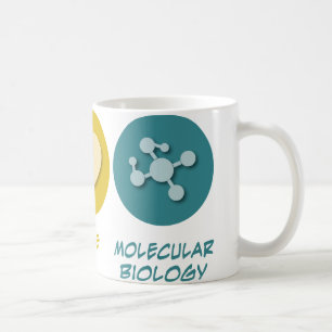 Peace Love Molecular Biology Coffee Mug