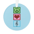 Peace Love Music Choir Band Musician