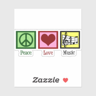 Peace Love Music Laptop