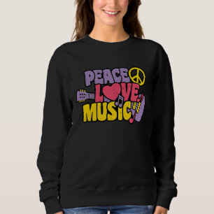 Peace Love Music Sweatshirt