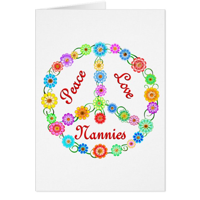Peace Love Nannies (Front)