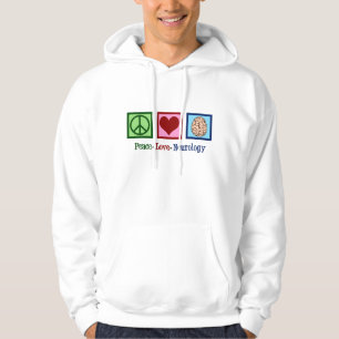 Peace Love Neurology - Neurologist Hoodie