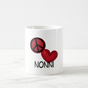 Peace Love Nonni Coffee Mug