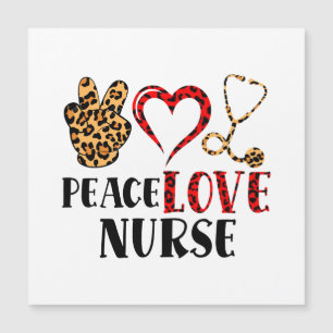Peace Love Nurse – Cute Nurse Design (2)