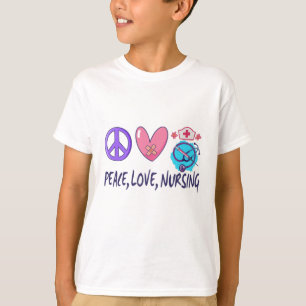 Peace Love Nursing T-Shirt