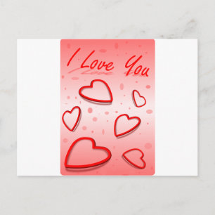 Peace Love Office Party Thanks Pattern Colourful Postcard