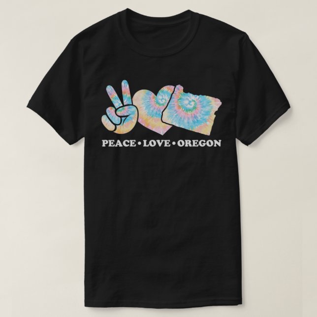 Peace Love Oregon Pullover  (Design Front)