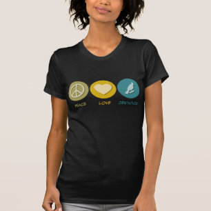 Peace Love Ornithology T-Shirt