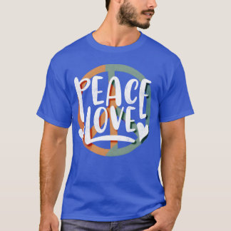 Peace Love Peace retro T-Shirt