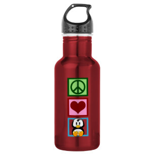 Peace Love Penguins 532 Ml Water Bottle