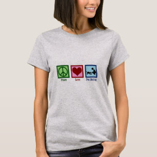 Peace Love Pet Sitting Dog Walking Service T-Shirt
