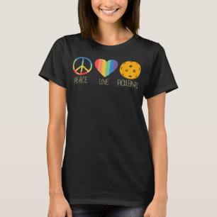 Peace Love Pickleball 338 T-Shirt