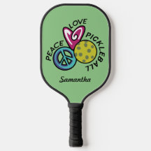 Peace Love Pickleball Personalised