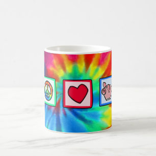 Peace, Love, Pigs Coffee Mug