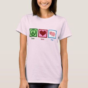 Peace Love Pigs T-Shirt
