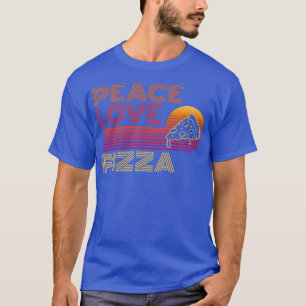 Peace Love Pizza Lovers I Love Pizza 368  T-Shirt