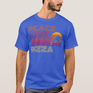 Peace Love Pizza Lovers I Love Pizza 368 T-Shirt