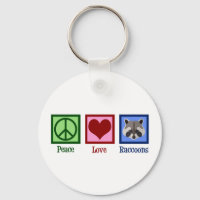 Peace Love Raccoons