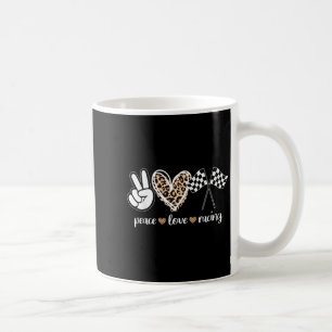 Peace Love Racing Coffee Mug