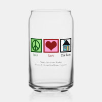 Peace Love Real Estate Cute Custom Realtor