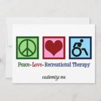 Peace Love Recreational Therapy Personalised