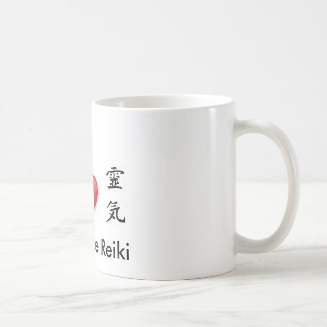 Peace Love Reiki Mug (Right)