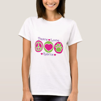 Peace Love Rescue T-Shirt