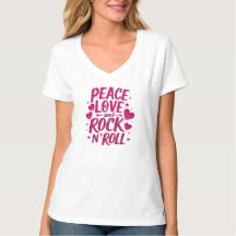 Peace Love Rock N’ Roll - Vibrant Music Lover