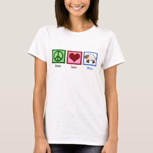 Peace Love Sheep T-Shirt