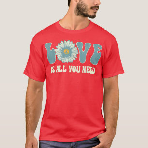 PEACE LOVE Shirt 60s 70s Tie Dye Hippie Halloween