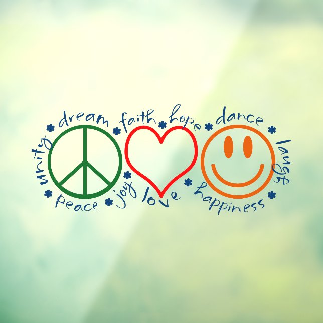 Peace Love Smile (Sheet 3)