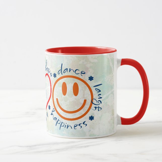 Peace Love Smile Mug (Right)