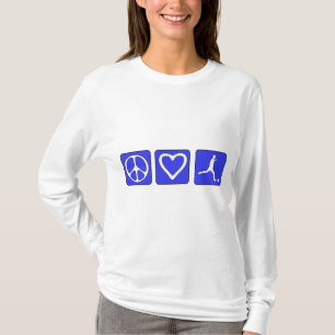 Peace Love Soccer T-Shirt
