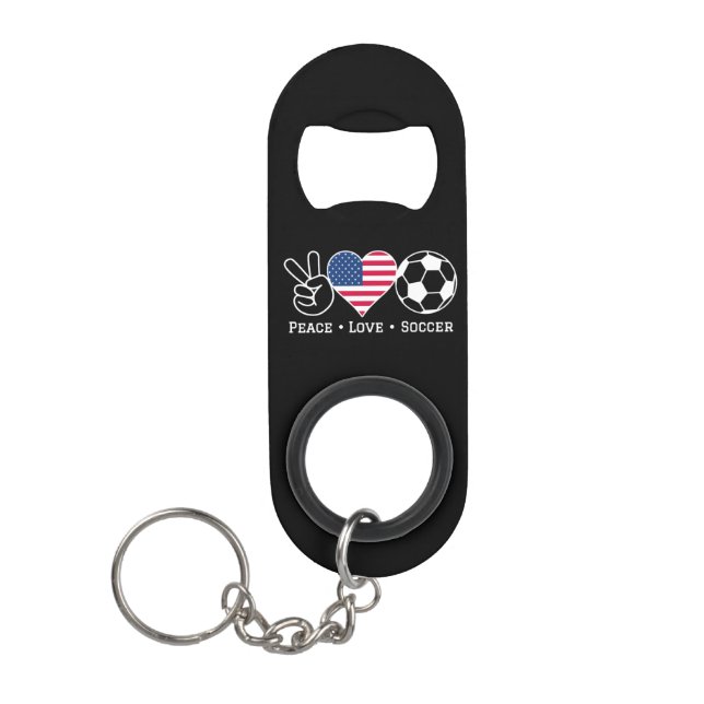 Peace Love Soccer USA (Front)