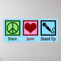 Peace Love Stand Up Comedy